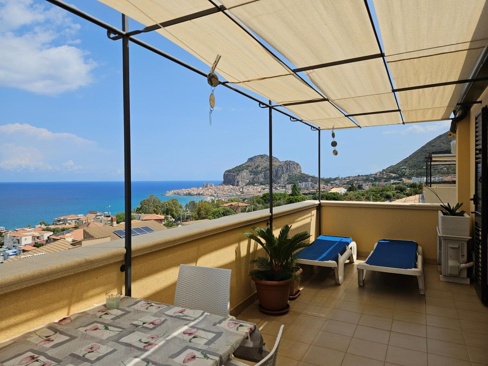 Casa Panoramica Santa Lucia Lejlighed Cefalù Eksteriør billede
