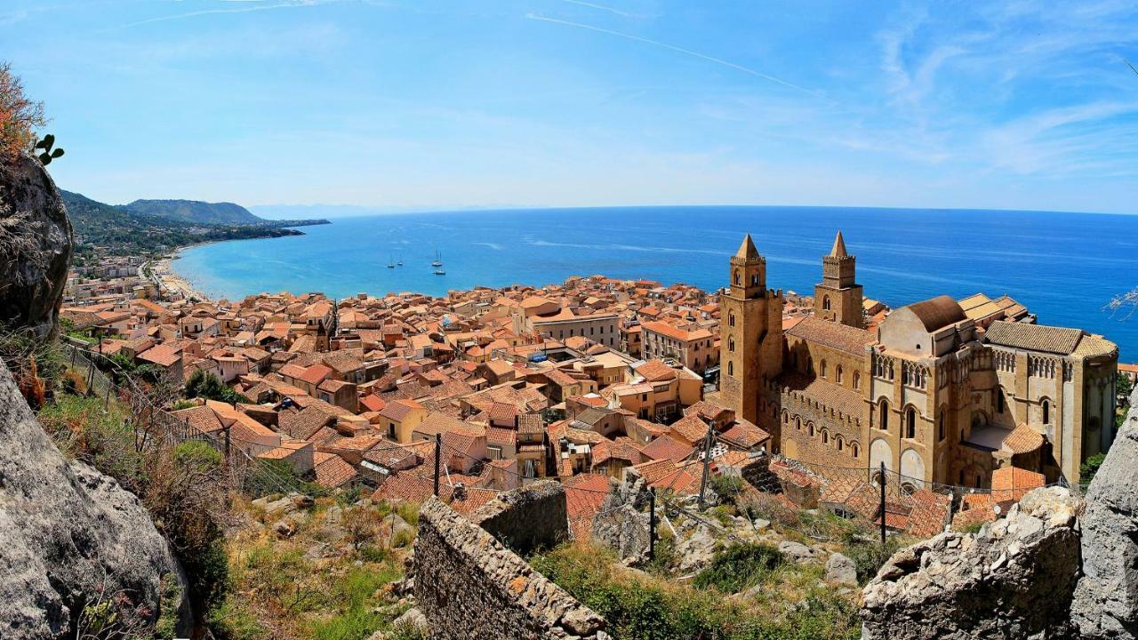 Casa Panoramica Santa Lucia Lejlighed Cefalù Eksteriør billede