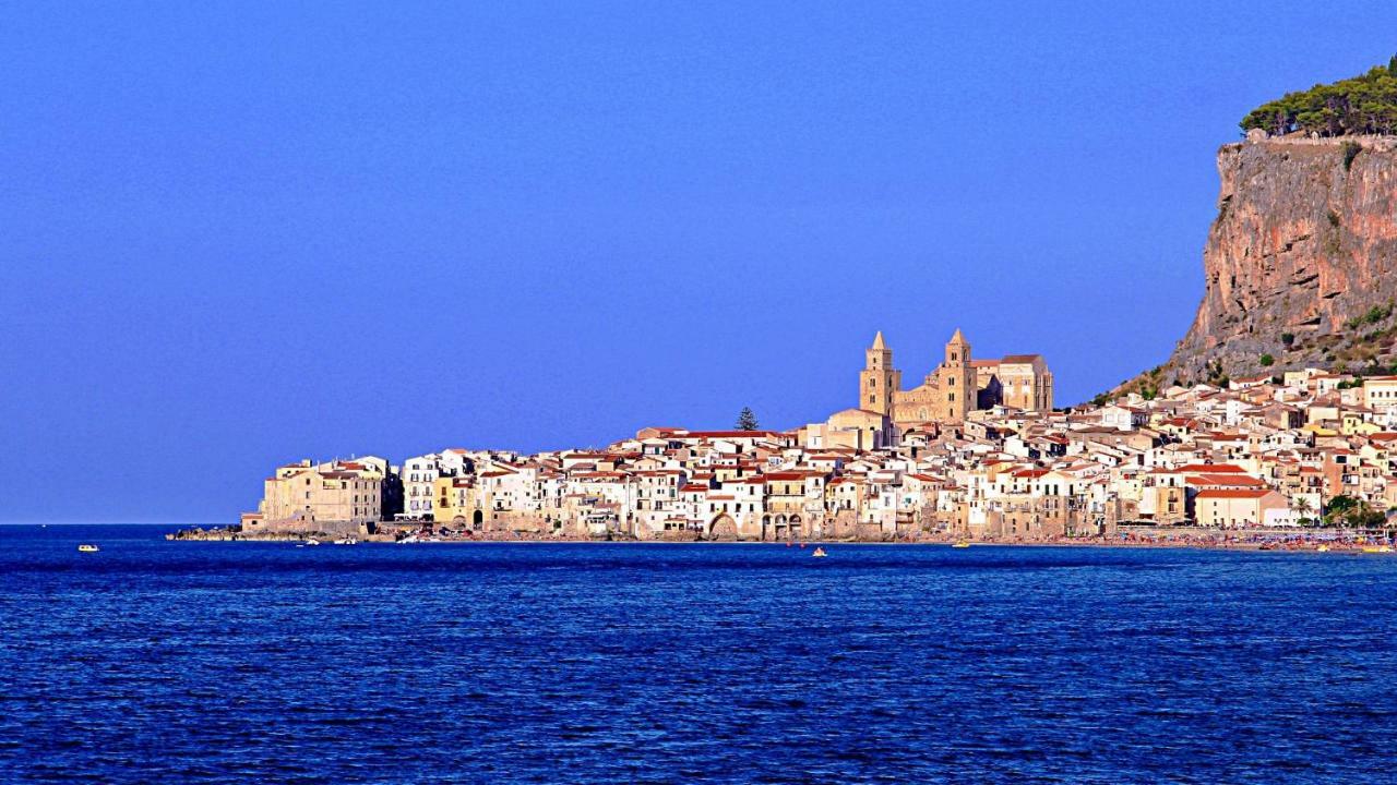 Casa Panoramica Santa Lucia Lejlighed Cefalù Eksteriør billede